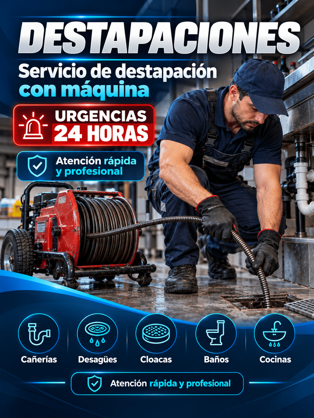 Destapaciones en Lambaré
