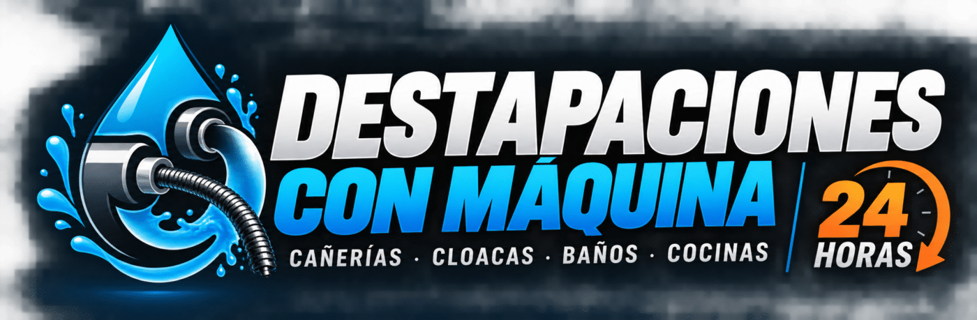 Destapaciones con Maquina – 24hs